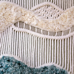 Панно-макраме «JUPITER» варинант исполнения - 2 | Loft Concept в Рязани