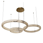 Люстра с 3-мя кольцами из натурального камня Minerals of Light варинант исполнения - 5 | Loft Concept в Рязани