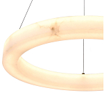 Люстра круглая с цельным каменным корпусом Unbreakable Stone варинант исполнения - 7 | Loft Concept в Рязани