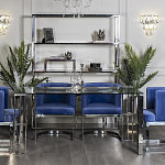 Стол обеденный металлический Weightlessness варинант исполнения - 4 | Loft Concept в Рязани