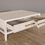 Кофейный стол Primo с двумя ящиками Светлый дуб варинант исполнения - 7 | Loft Concept в Рязани