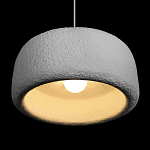 Подвесной светильник с круглым рельефным абажуром Sergey Makhno варинант исполнения - 5 | Loft Concept в Рязани