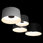 Потолочный светильник с 4-мя цилиндрическими абажурами белого серого и черного цвета Urban Dome варинант исполнения - 4 | Loft Concept в Рязани