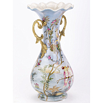 Ваза фарфоровая с попугаями Gaya варинант исполнения - 5 | Loft Concept в Рязани