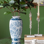 Ваза с синим цветочным орнаментом Blue & White Ornament  варинант исполнения - 5 | Loft Concept в Рязани