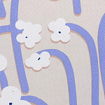 Подушка декоративная с цветочным принтом Blossom Essence Lily варинант исполнения - 3 | Loft Concept в Рязани