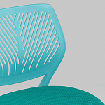 Яркий компьютерный стул Tropica Turquoise варинант исполнения - 7 | Loft Concept в Рязани