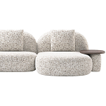 Модульный Диван Orus с кушеткой и столиком варинант исполнения - 5 | Loft Concept в Рязани