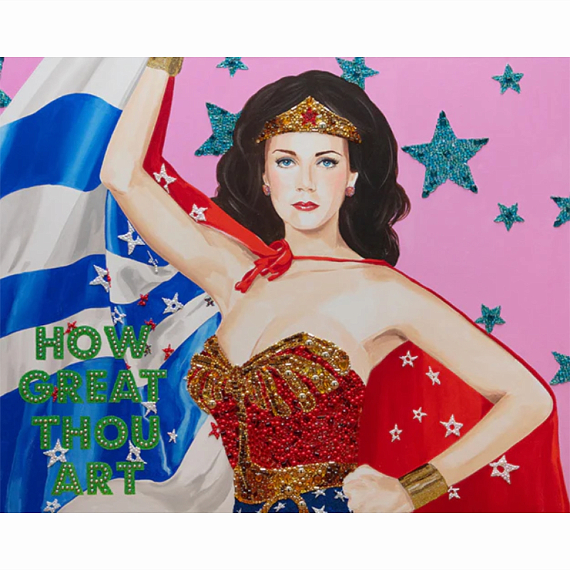 Картина Wonder Woman "How Great Thou Art" Мульти Картина Wonder Woman "How Great Thou Art" Мульти в Рязани | Loft Concept