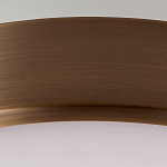 Потолочный светильник круглой формы с белым выпуклым матовым плафоном Feiss варинант исполнения - 3 | Loft Concept в Рязани