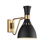 Бра с плафоном в форме песочных часов с узкими перфорированными отверстиями Feiss варинант исполнения - 1 | Loft Concept в Рязани