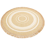 Ковер из комбинированного состава с узором The Cycle of Happiness варинант исполнения - 4 | Loft Concept в Рязани