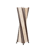 Торшер из перламутра на металлическом каркасе Indonesian Wave варинант исполнения - 3 | Loft Concept в Рязани