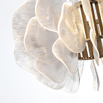 Люстра с декором в виде крупных рельефных лепестков 80 см Ethereal Bloom варинант исполнения - 6 | Loft Concept в Рязани