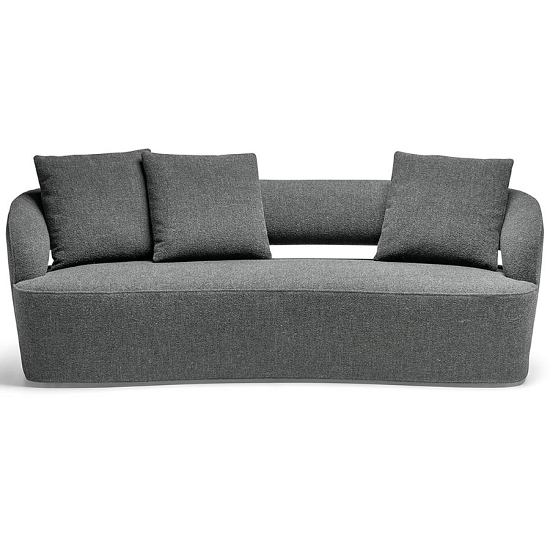 Дизайнерский диван LUCIO Sofa Серый Белый Дизайнерский диван LUCIO Sofa Серый Белый в Рязани | Loft Concept