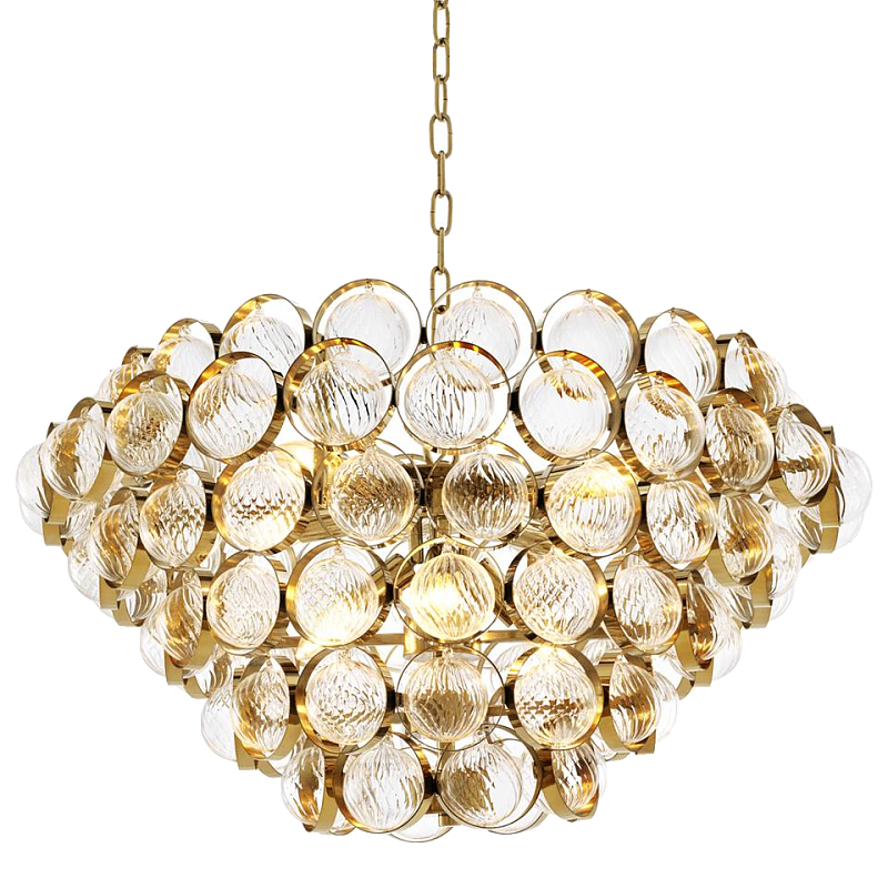 Люстра Chandelier Opera Глянцевое золото Прозрачный (Transparent) Люстра Chandelier Opera Глянцевое золото Прозрачный (Transparent) в Рязани | Loft Concept