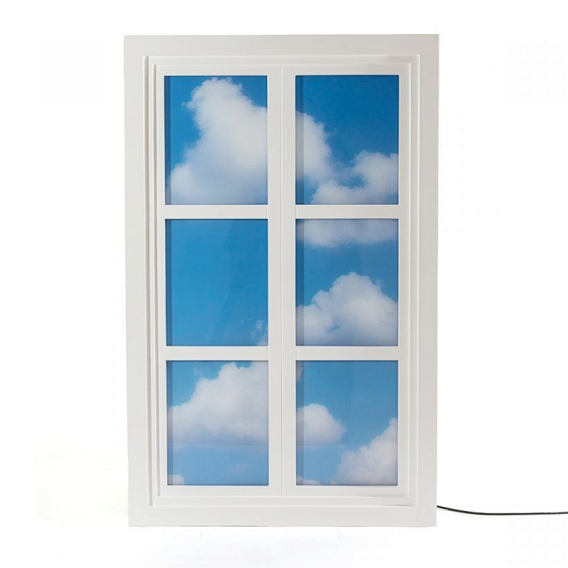 Настенный светильник Seletti Suite Window Белый Голубой Настенный светильник Seletti Suite Window Белый Голубой в Рязани | Loft Concept