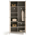 Шкаф с двумя дверцами из плетеного ротанга Tomio Wicker Furniture варинант исполнения - 5 | Loft Concept в Рязани