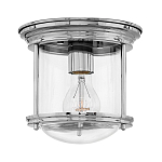 Потолочный светильник для ванных комнат с цилиндрическим стеклянным плафоном и одной лампой Hinkley варинант исполнения - 13 | Loft Concept в Рязани