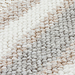 Ковер из полиэстера с узором Light Zebra варинант исполнения - 4 | Loft Concept в Рязани