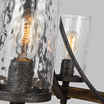 Люстра с цилиндрическим плафонами из толстого волнистого стекла в индустриальном стиле Feiss варинант исполнения - 17 | Loft Concept в Рязани