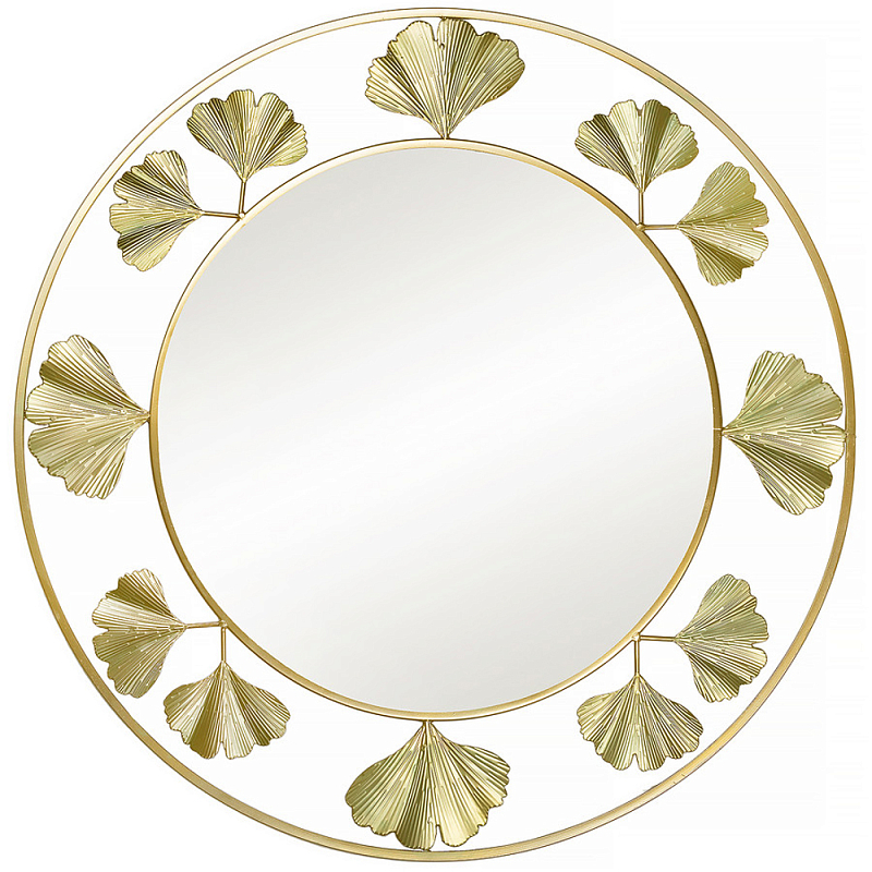 Зеркало настенное в металлическом обрамлении Mirror Golden Portal Золотой Зеркало Зеркало настенное в металлическом обрамлении Mirror Golden Portal Золотой Зеркало в Рязани | Loft Concept