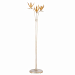 Торшер с 3-мя плафонами в виде цветов Golden Bird of Paradise варинант исполнения - 3 | Loft Concept в Рязани