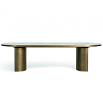 Дизайнерский рабочий стол из металла BLEVIO Table варинант исполнения - 9 | Loft Concept в Рязани