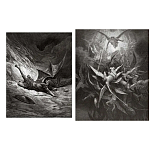 Книга Fantastic Gustave Dore варинант исполнения - 8 | Loft Concept в Рязани