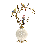 Подсвечник с декором из птиц на ветвях Birds of Paradise варинант исполнения - 2 | Loft Concept в Рязани