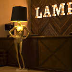 Лампа MANNEQUIN LAMP с абажуром руки на талии варинант исполнения - 5 | Loft Concept в Рязани
