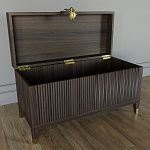 Большой дизайнерский Сундук Elsa Dreams Walnut варинант исполнения - 2 | Loft Concept в Рязани