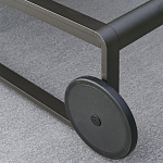 Шезлонг на металлическом каркасе с регулируемой спинкой GUELL Sunbed варинант исполнения - 7 | Loft Concept в Рязани