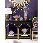 Конфетница из прозрачного рельефного стекла Eden Garden варинант исполнения - 12 | Loft Concept в Рязани