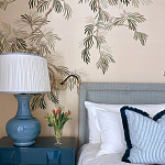 Обои ручная роспись Silk Tree Special Colurway on Sabbia slub silk варинант исполнения - 2 | Loft Concept в Рязани