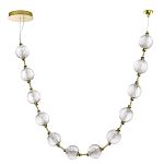 Люстра подвесная с шарообразными плафонами Crystal Globule варинант исполнения - 5 | Loft Concept в Рязани