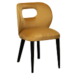 Стул велюровый горчичный Verified варинант исполнения - 3 | Loft Concept в Рязани