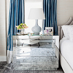 Комод зеркальный с 3-мя ящиками Mirror Chest of Drawers варинант исполнения - 3 | Loft Concept в Рязани