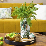 Ваза фарфоровая с ручной росписью Leopard Collection  варинант исполнения - 6 | Loft Concept в Рязани