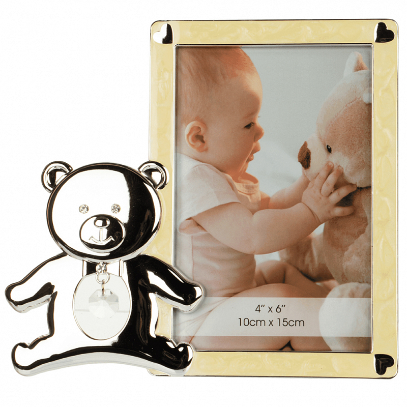 Фоторамка детская Childhood Corner Misha Серебряный Фоторамка детская Childhood Corner Misha Серебряный в Рязани | Loft Concept