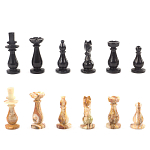 Шахматы настольные из натурального камня Оникс Decorative Thematic Chess варинант исполнения - 4 | Loft Concept в Рязани