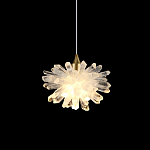 Подвесной светильник с натуральным горным хрусталем Crystal Shimmer варинант исполнения - 2 | Loft Concept в Рязани