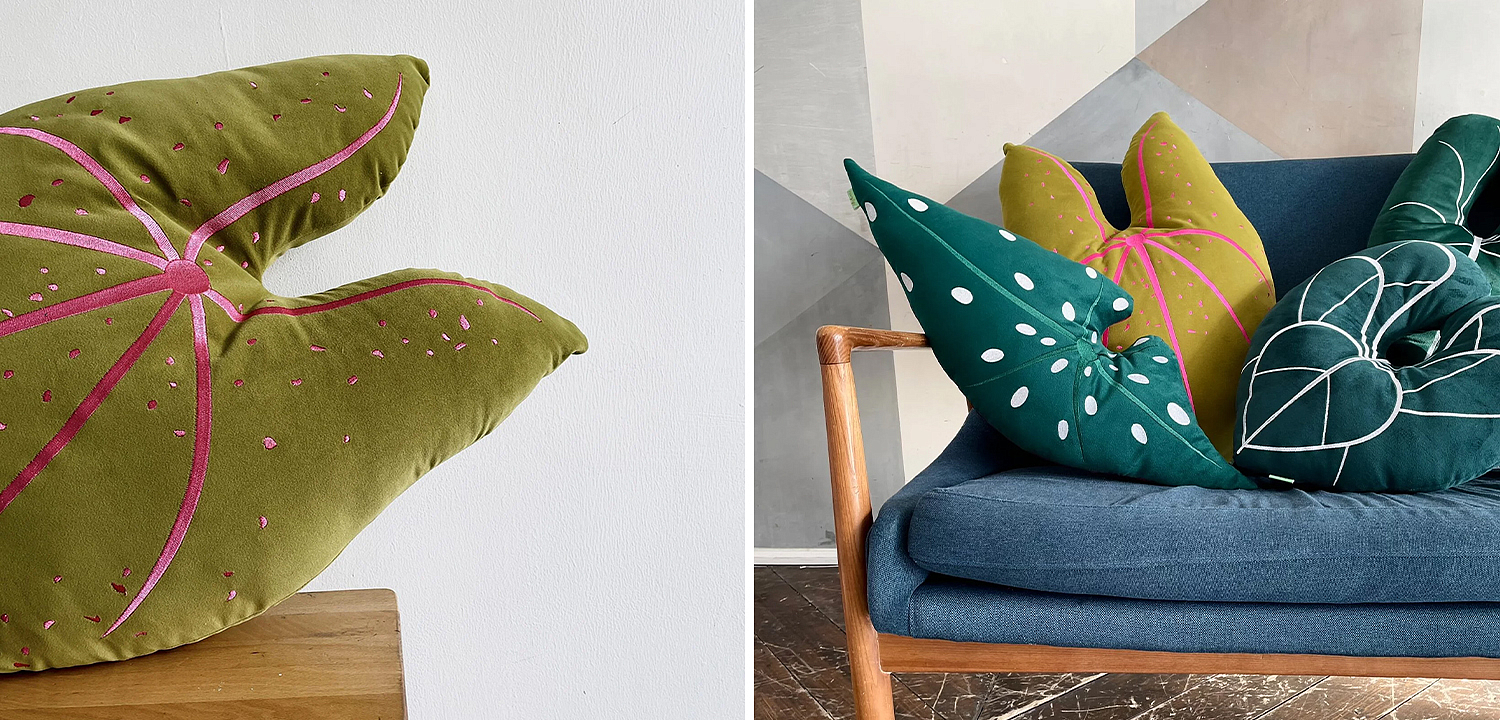 Декоративная подушка Botanical Cushion Caladium Декоративная подушка Botanical Cushion Caladium - Loft-Concept в Рязани