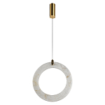 Подвесной светильник в форме кольца Cryptocrystalline Stone варинант исполнения - 7 | Loft Concept в Рязани