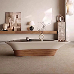 Журнальный столик фигурный со стеклянной столешницей Table Drop варинант исполнения - 3 | Loft Concept в Рязани