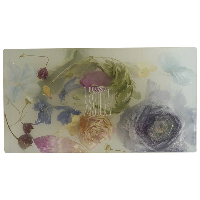 Шкатулка из эпоксидной смолы с цветами белая Epoxy Resin Rectangular Box White Белый Мульти Шкатулка из эпоксидной смолы с цветами белая Epoxy Resin Rectangular Box White Белый Мульти в Рязани | Loft Concept