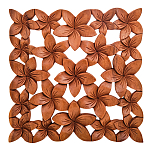 Панно из дерева Floret Panel With Trees варинант исполнения - 1 | Loft Concept в Рязани