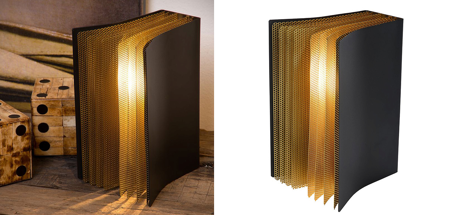 Настольная лампа Open Book table lamp Настольная лампа Open Book table lamp - Loft-Concept в Рязани