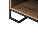 Стеллаж под TV в стиле лофт с открытыми полками и ящиками Urban Style Space варинант исполнения - 4 | Loft Concept в Рязани