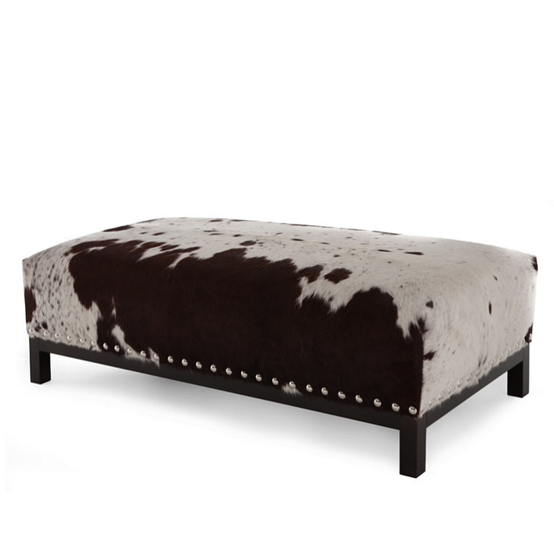 Банкетка Cowhide Bench Коричневый в Рязани | Loft Concept 